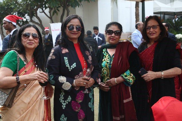 Skål International Delhi members during Christmas lunch 2019 Skål International Delhi members during Christmas lunch 2019